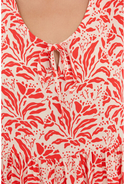 2352 V-Neck Short Dress