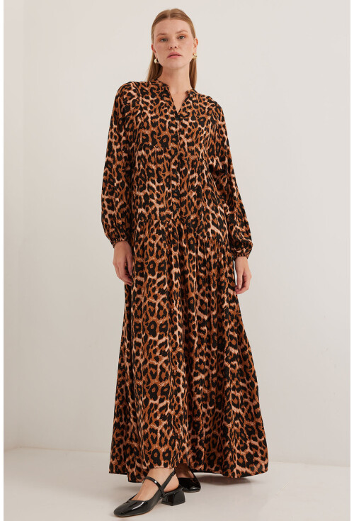 2423 Authentic Patterned Dress