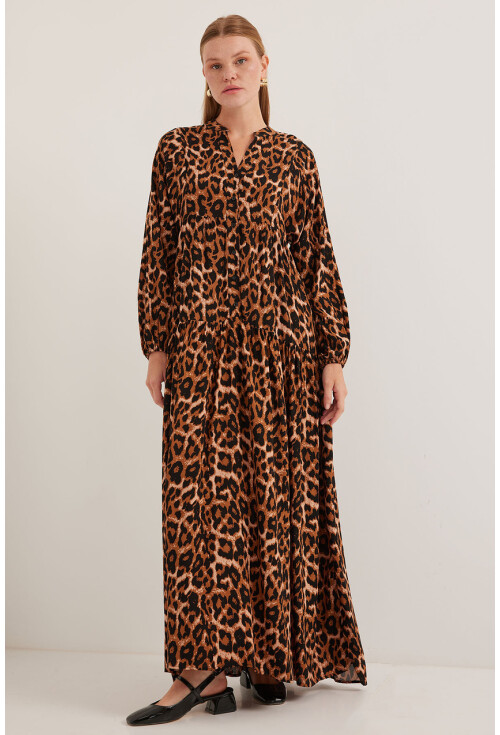 2423 Authentic Patterned Dress