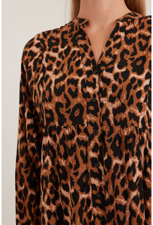 2423 Authentic Patterned Dress