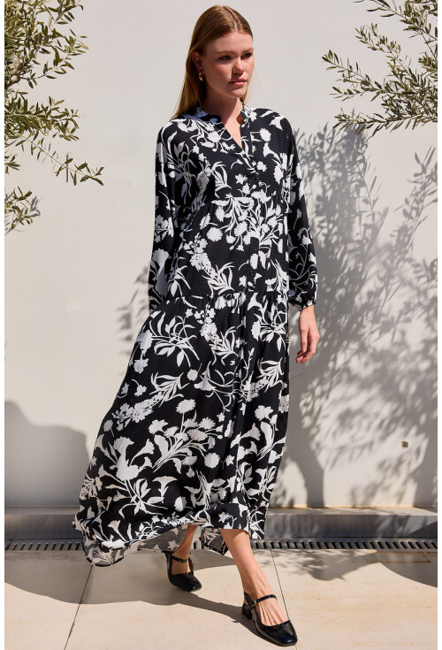 2423 Authentic Patterned Dress