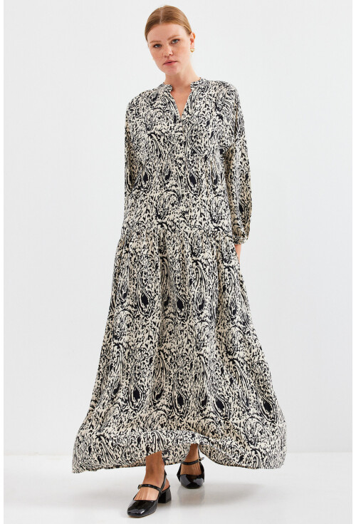 2423 Authentic Patterned Dress