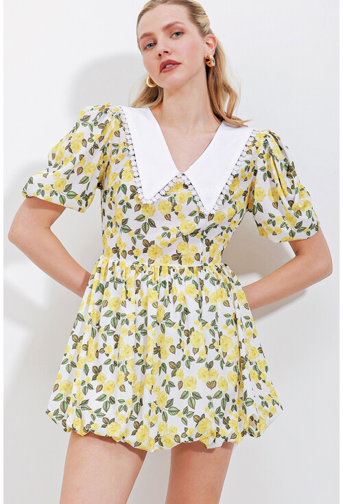 2478 Floral Mini Dress