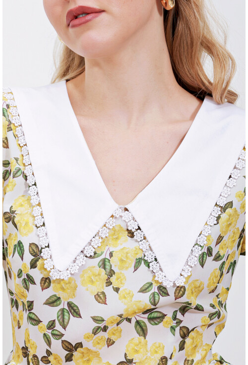 2478 Floral Mini Dress