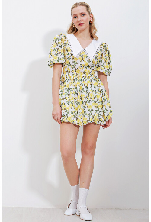 2478 Floral Mini Dress