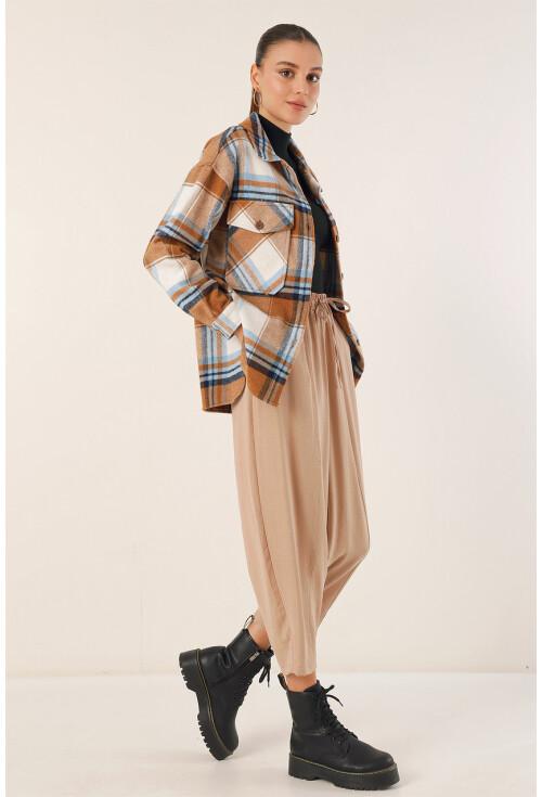 3958 Oversized Lumberjack Shirt