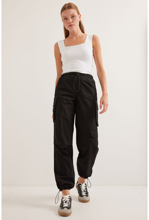 Womens Cargo Pants With Pockets 6655