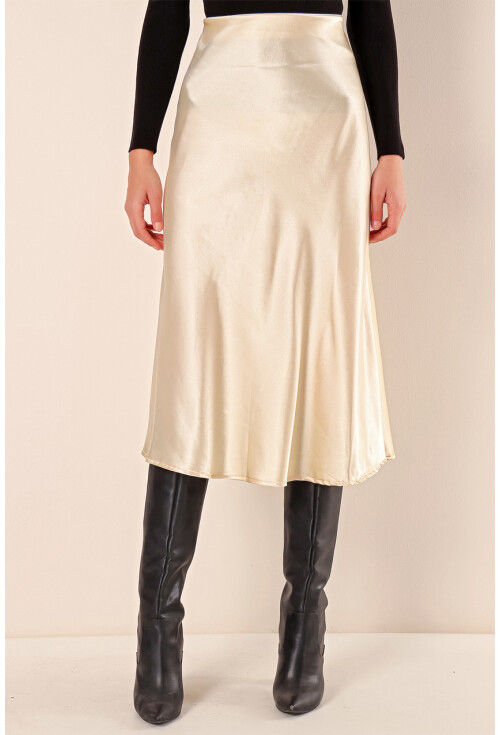15806 Satin Skirt