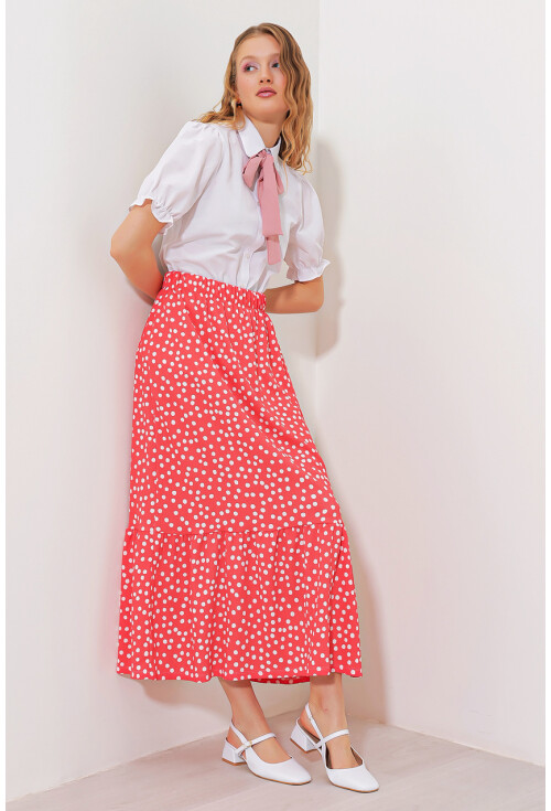 1886 Uzun Örme Etek