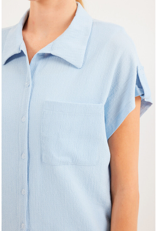 20256 Cuffed Double Short Sleeve Shirt