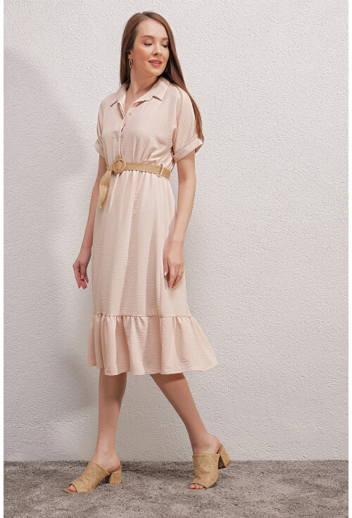 2292 Belted Dress