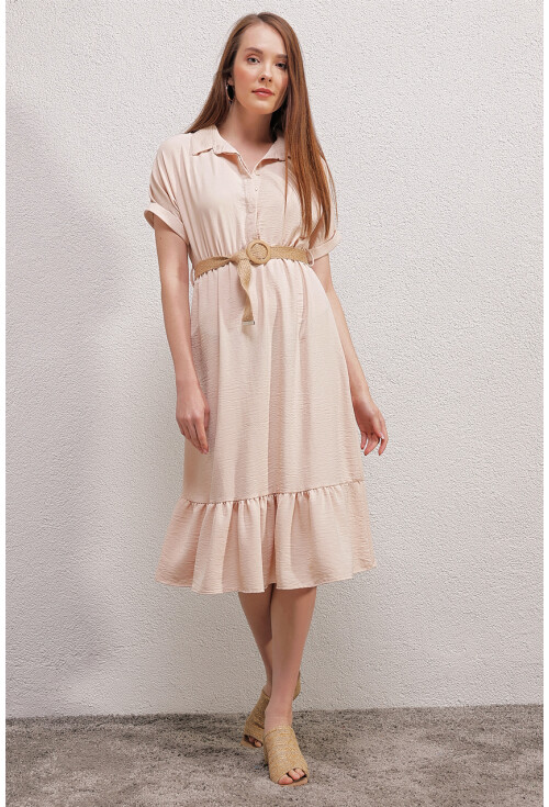 2292 Belted Dress