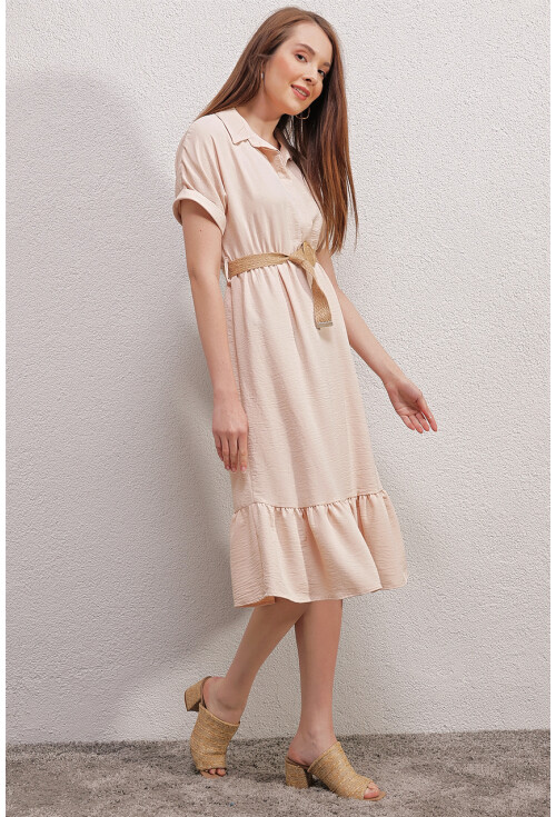 2292 Belted Dress