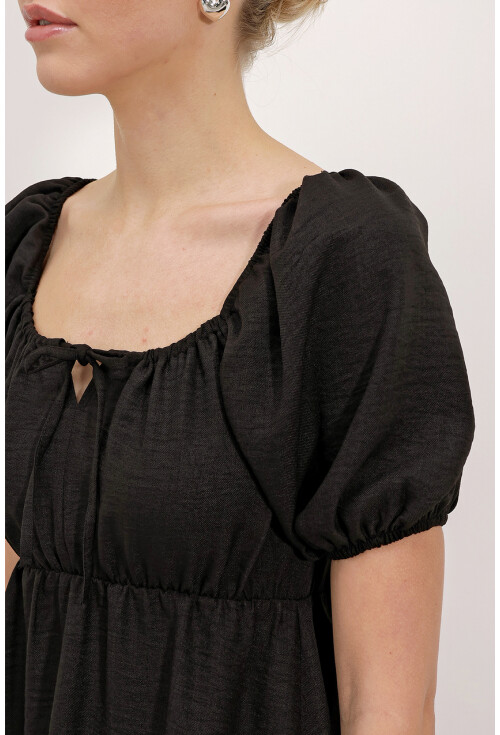 2351 Kloş Poplin Elbise