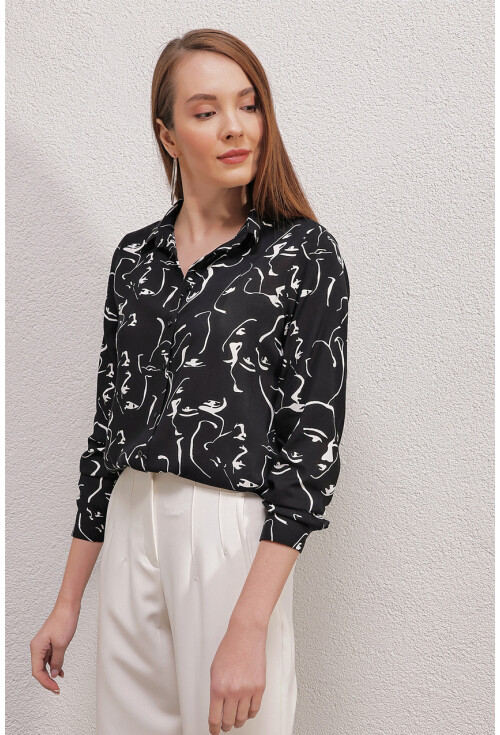 3721 Graphic Patterned Shirt