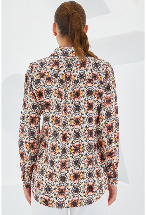 3721 Graphic Patterned Shirt