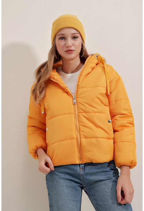 5117 Hooded Puffer Coat