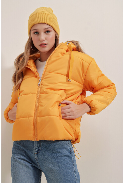 5117 Hooded Puffer Coat