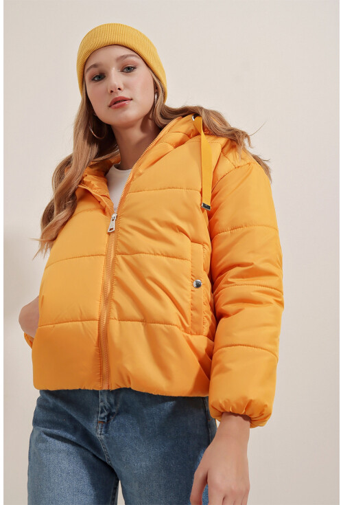 5117 Hooded Puffer Coat