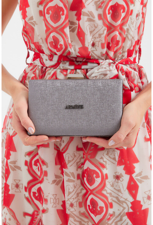 Armine Kadın Parlak Abiye Clutch Çanta 010155