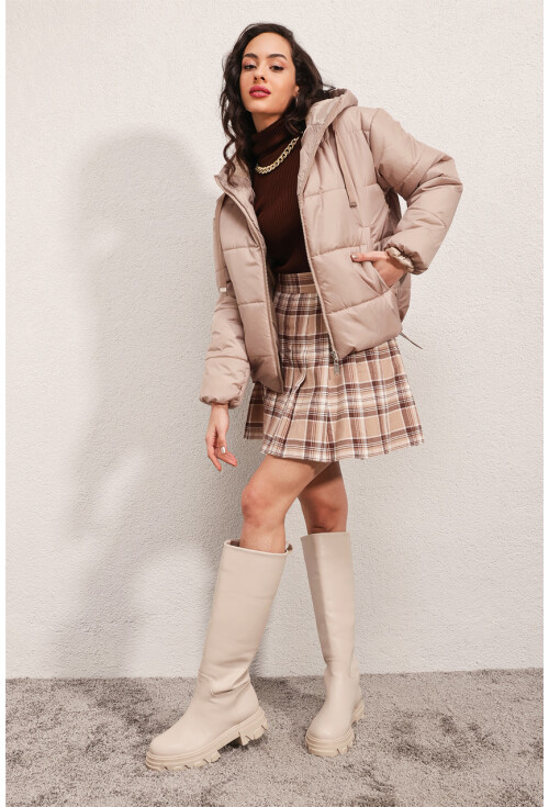 5117 Hooded Puffer Coat