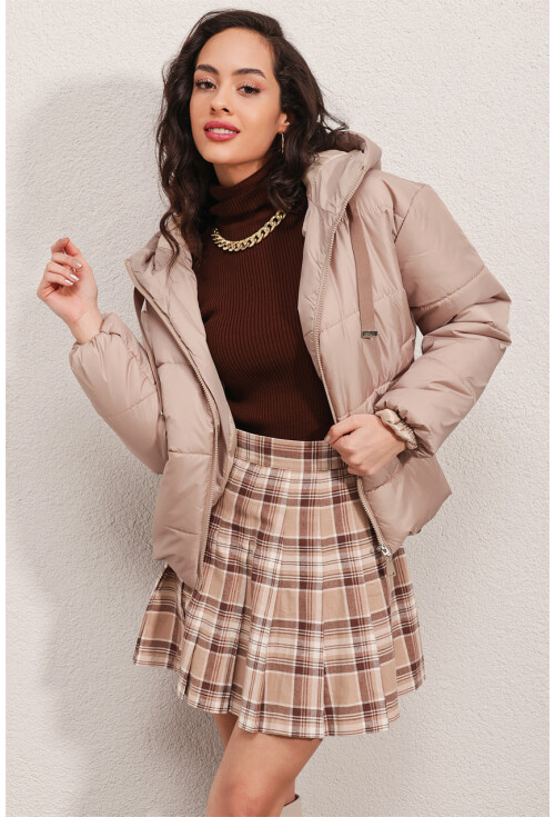 5117 Hooded Puffer Coat