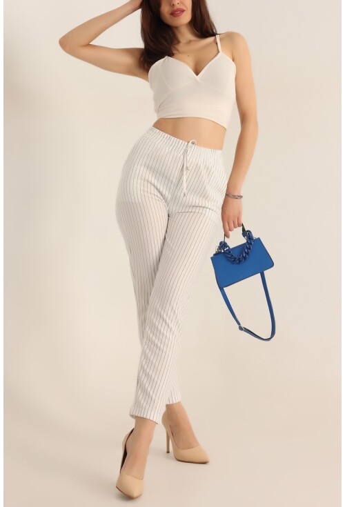 6560 Elastic Waist Drawstring Pants