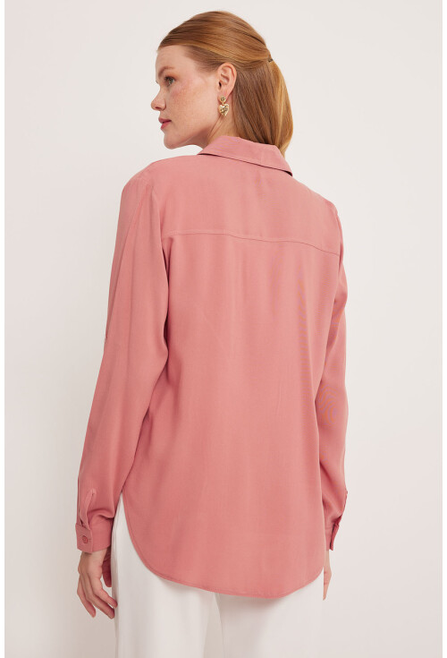 Womens Pocket Detailed Shirt 20234