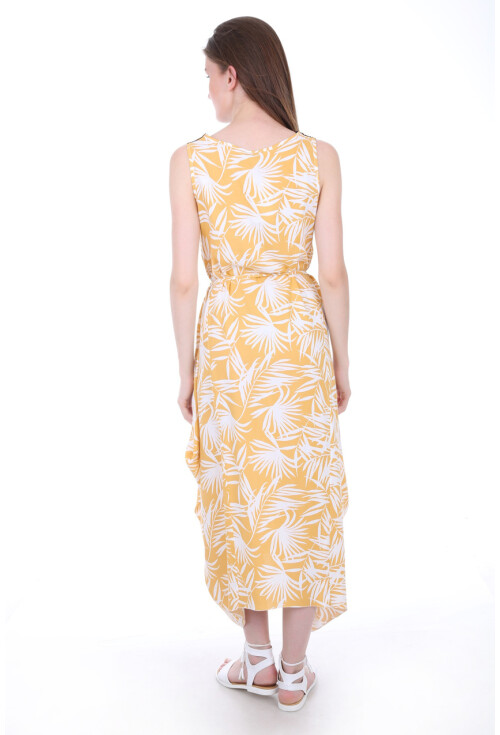 1512 Dress With Embroidered Front