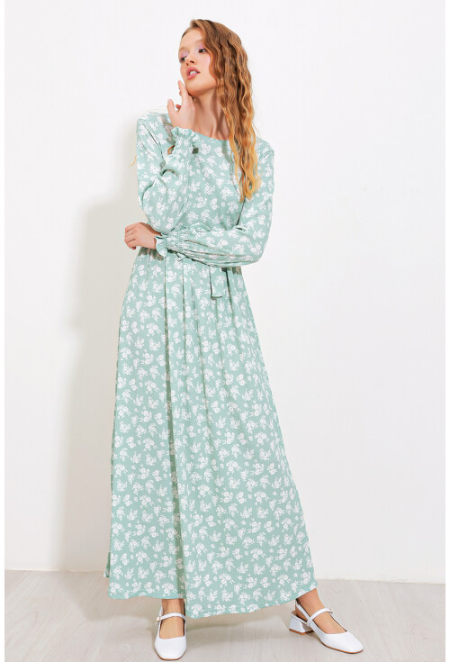 1525 Knit Hijab Dress