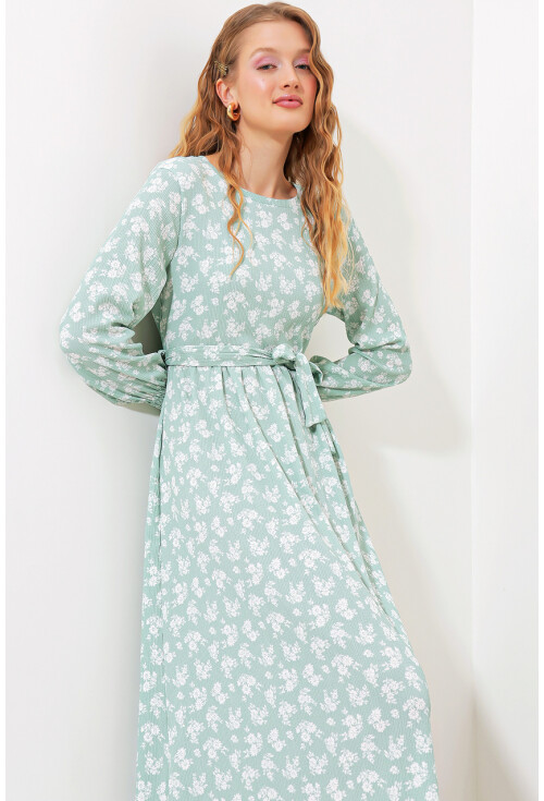 1525 Knit Hijab Dress