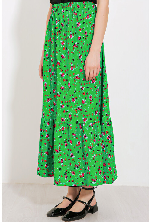 1886 Long Knit Skirt