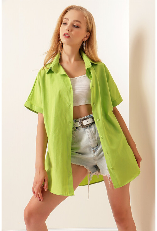 20120 Oversized Short Sleeve Shirt