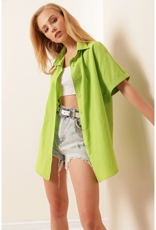 20120 Oversized Short Sleeve Shirt