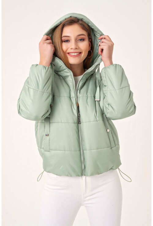 5117 Hooded Puffer Coat