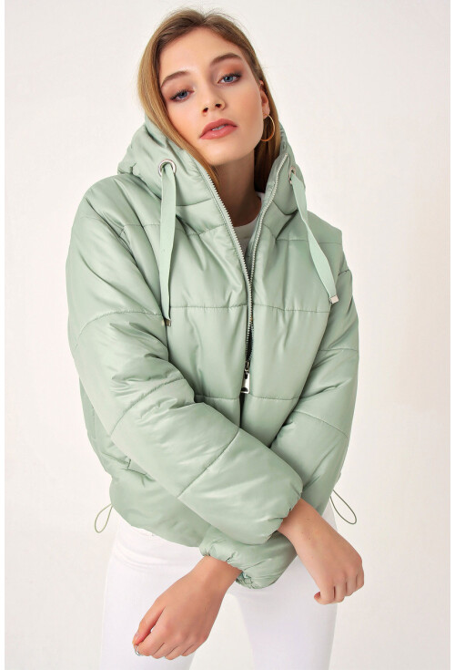 5117 Hooded Puffer Coat