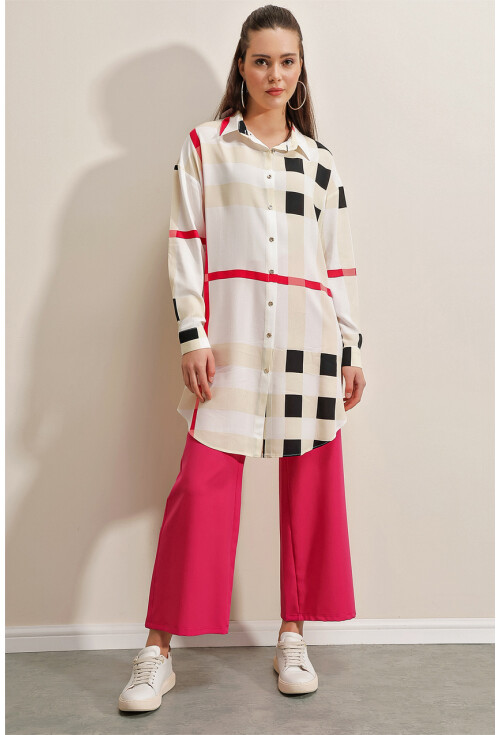 5599 Patterned Tunic