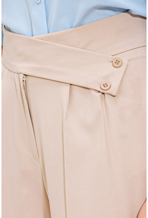 6646 High-Waist Palazzo Pants