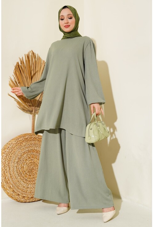 Kadın Tunik Pantolon Alt Üst Takım 6663