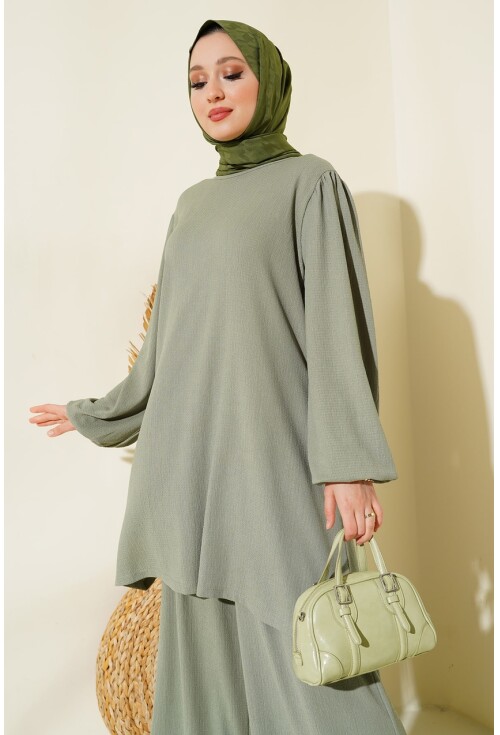 Kadın Tunik Pantolon Alt Üst Takım 6663