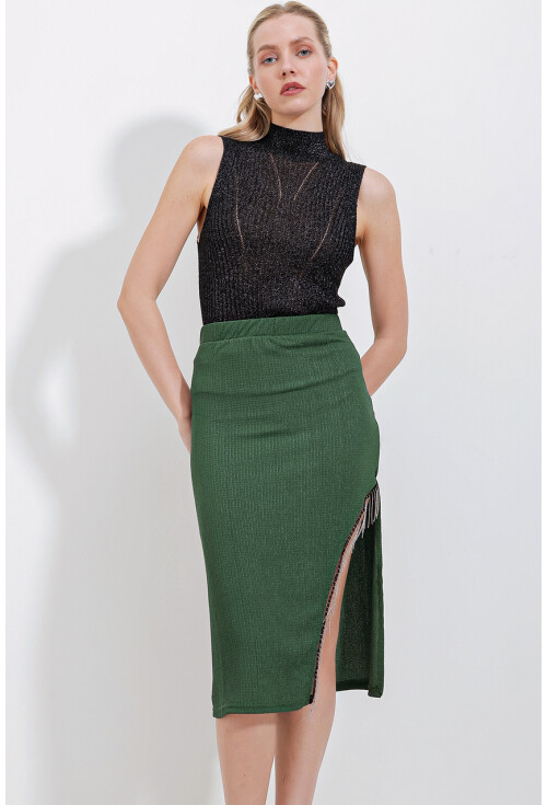 1890 Skirt With Chain Detail