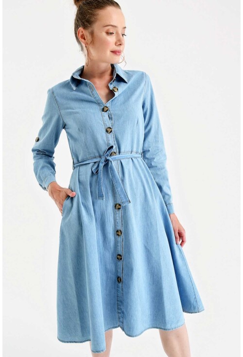 1924 Belted Jean Dress