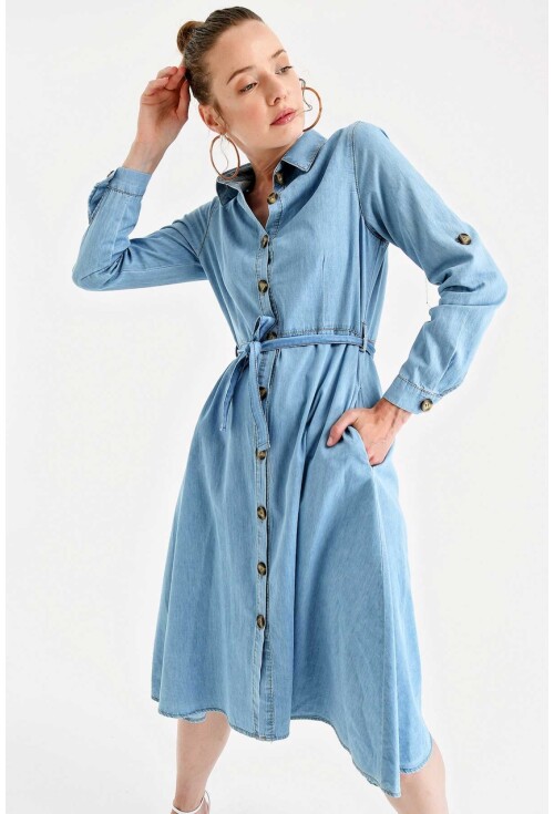 1924 Belted Jean Dress
