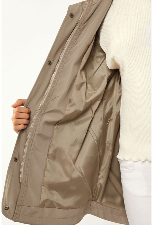 5669 Belden Lastikli Trenchcoat