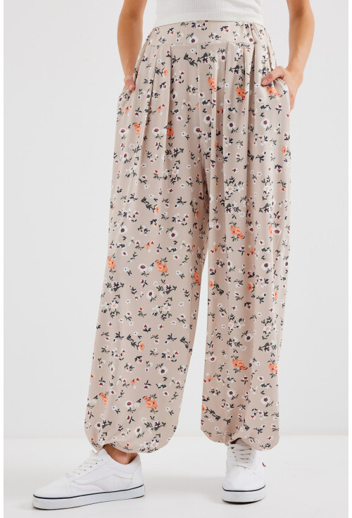 6665 Patterned Shalwar Pants