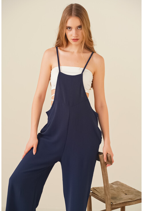 7019 Strappy Dungarees