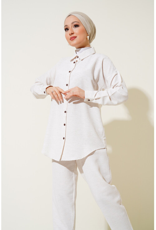 T6622 Linen Two-Piece Set