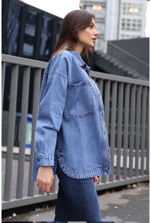 0613 Denim Jacket With Pockets