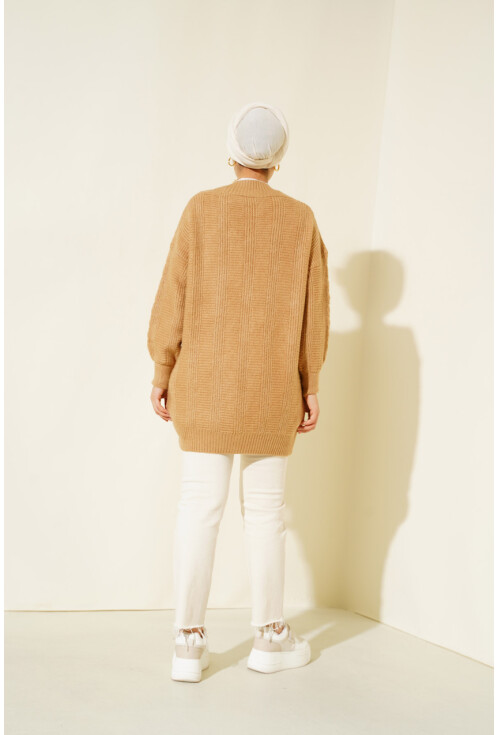 15768 Hijab Knit Cardigan