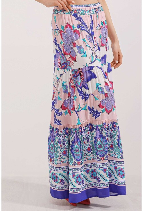 1898 Long Skirt With Pattern